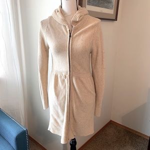 Athleta Zip up Long Sweater